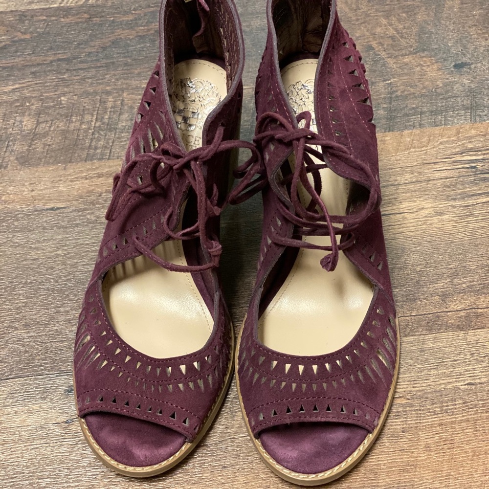 Vince Camuto Lace Up Heel